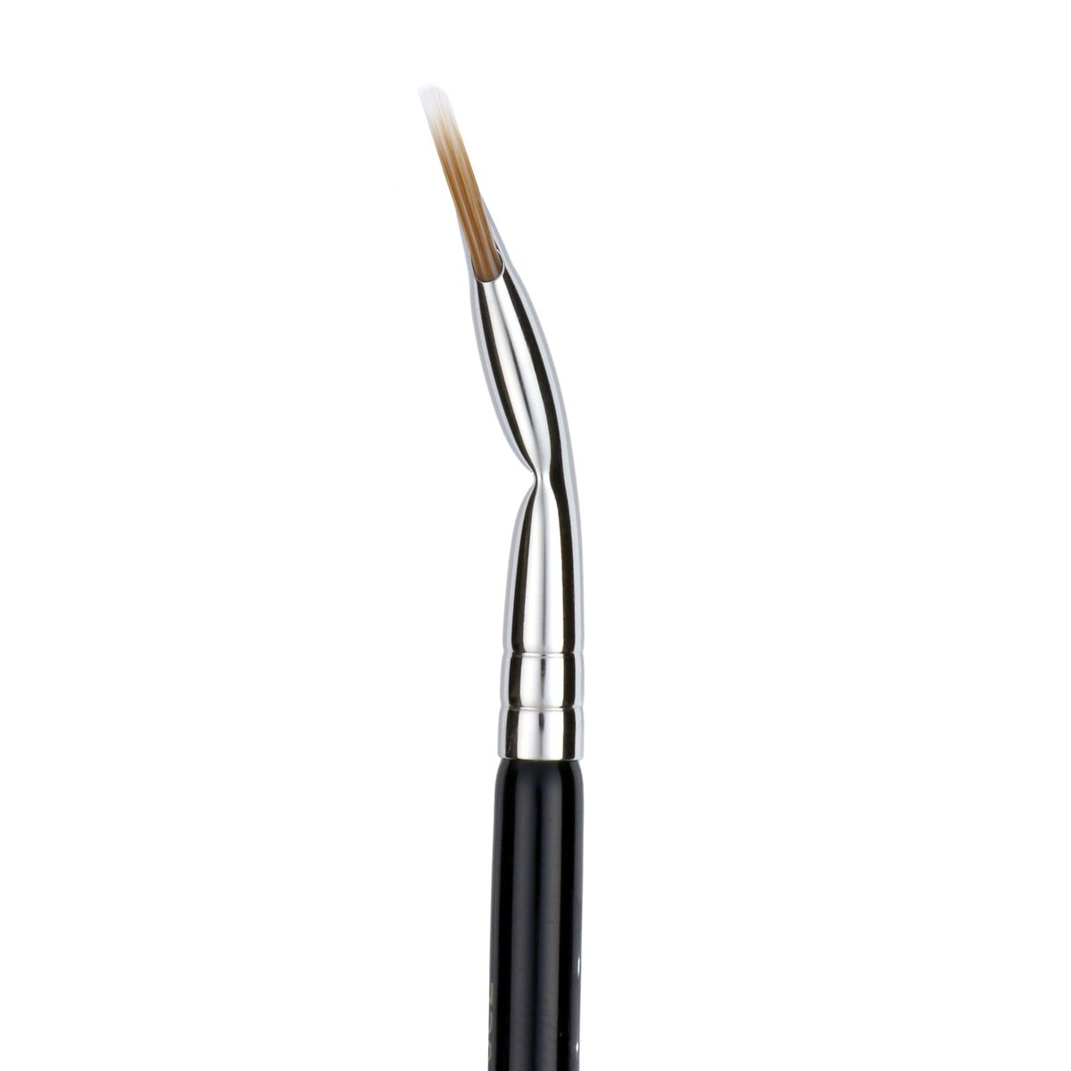 Bdellium Tools Professional Maestro Series 730 Bent Mascara Fan Brush - Soft Synthetic Fibers for Flawless Mascara Application (Black, 1pc) - görsel 5