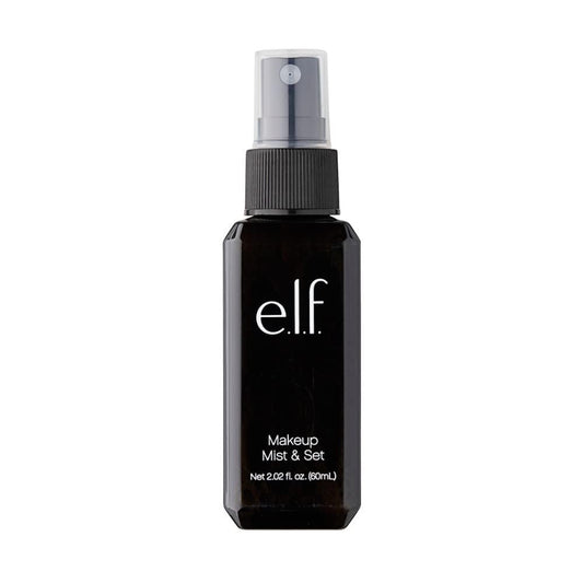 e.l.f. Makeup Mist & Set - Lightweight Long-Lasting Finishing Spray with Aloe, Green Tea & Cucumber, 2.02 Fl Oz