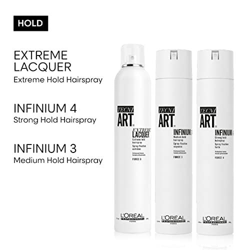 L'Oréal Professionnel Paris Fix Infinium 3 - Medium Hold Hairspray for Lasting Shape and Shine, Reduces Frizz Without Stiffness, 10.2 oz Avelisse