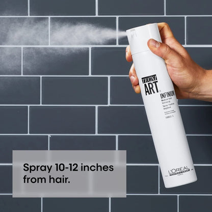L'Oréal Professionnel Paris Fix Infinium 3 - Medium Hold Hairspray for Lasting Shape and Shine, Reduces Frizz Without Stiffness, 10.2 oz Avelisse
