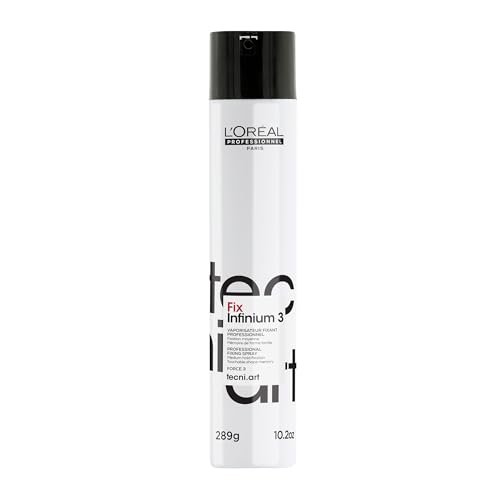 L'Oréal Professionnel Paris Fix Infinium 3 - Medium Hold Hairspray for Lasting Shape and Shine, Reduces Frizz Without Stiffness, 10.2 oz Avelisse