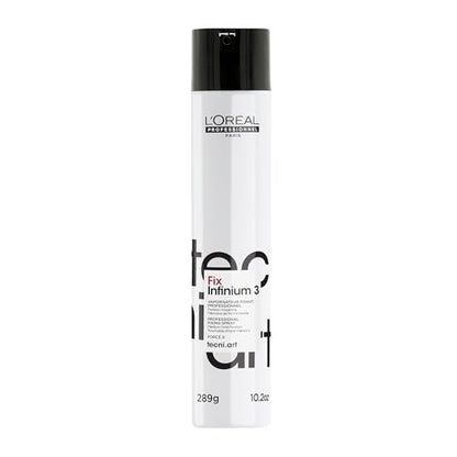 L'Oréal Professionnel Paris Fix Infinium 3 - Medium Hold Hairspray for Lasting Shape and Shine, Reduces Frizz Without Stiffness, 10.2 oz Avelisse