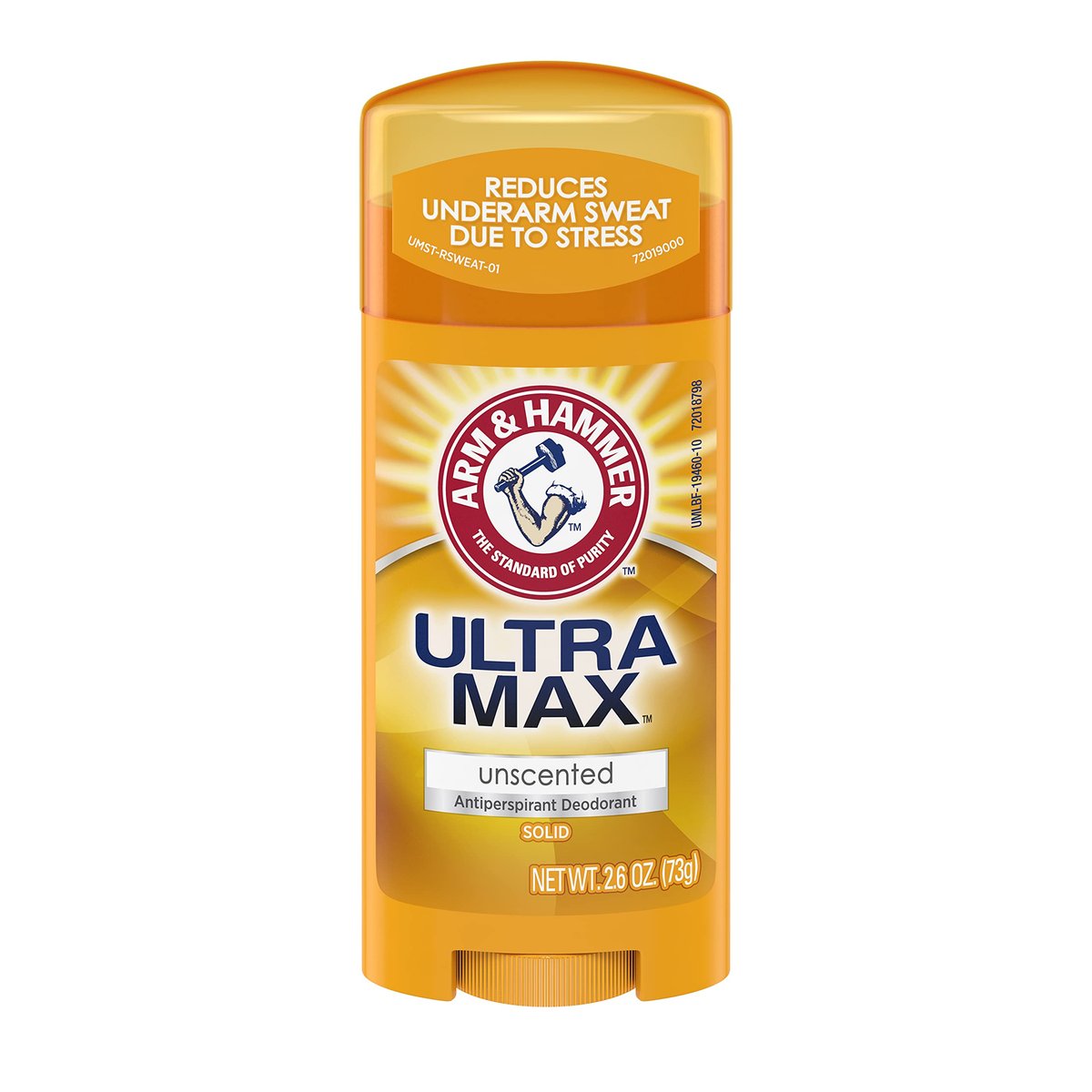 ARM & HAMMER ULTRAMAX Anti-Perspirant Deodorant Invisible Solid Unscented, 2.6 oz (6-Pack) - görsel 3
