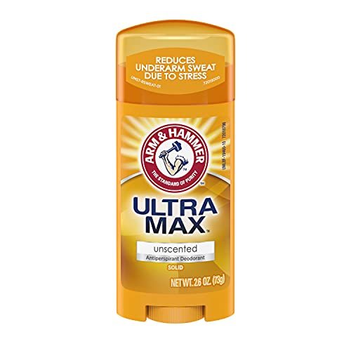 ARM & HAMMER ULTRAMAX Anti-Perspirant Deodorant Invisible Solid Unscented, 2.6 oz (6-Pack) - görsel 4