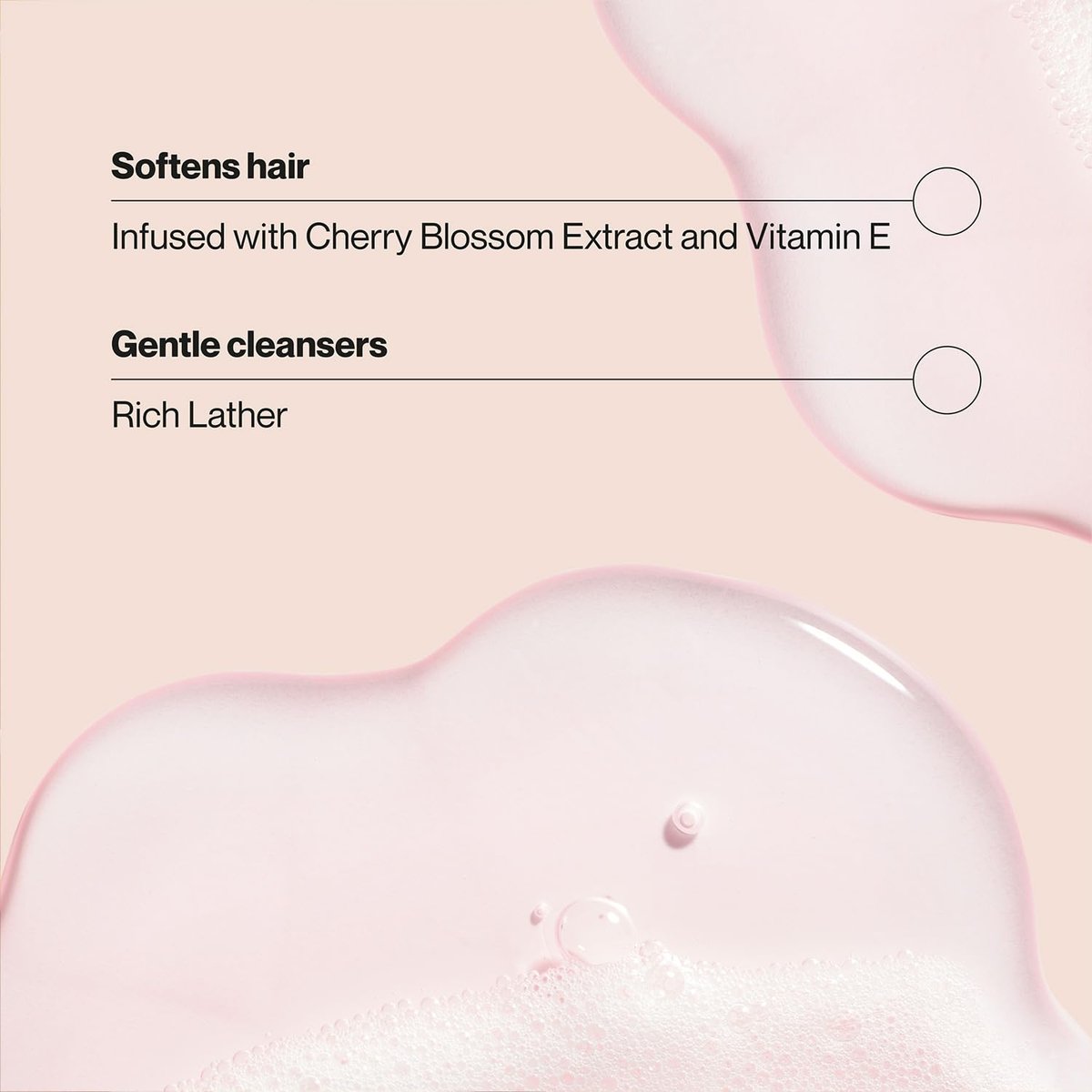 Suave Shampoo, Wild Cherry Blossom – Softening Formula with Vitamin E, 22.5 oz (Pack of 6) Avelisse