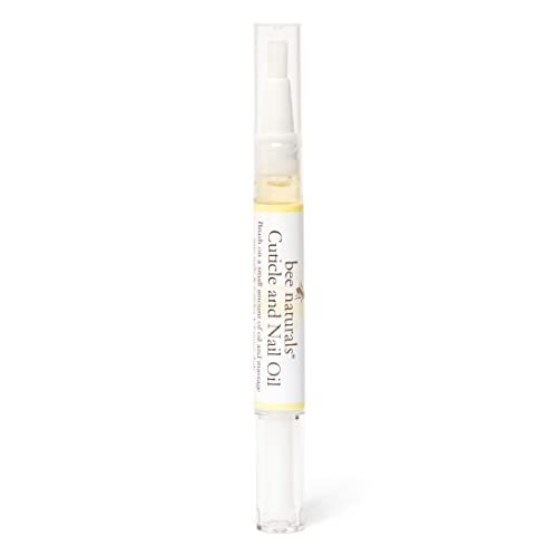 Bee Naturals Nail & Cuticle Oil Kit – Nourishing Nail Strengthener with Vitamin E, Olive & Avocado Oils – Lavender Lemon & Tea Tree Aromatherapy – Easy Pen Applicator for Healthy, Revitalized Nails Avelisse