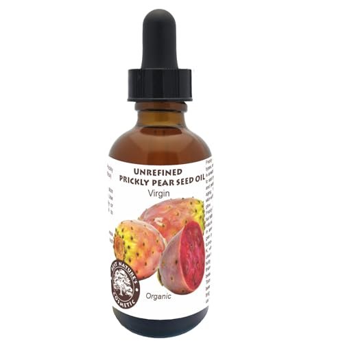 Organic Prickly Pear Seed Oil - Virgin Cold Pressed Unrefined, 1 oz (30 ml) for Hydrated & Glowing Mature Skin and Hair - görsel 2