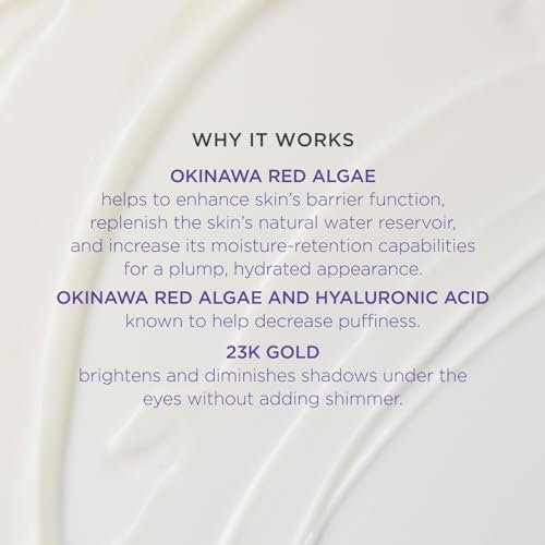 Tatcha Luminous Deep Hydration Firming Eye Serum – Caffeinated Hydrating Eye Serum for Fine Lines and Puffiness, 0.5 oz Avelisse