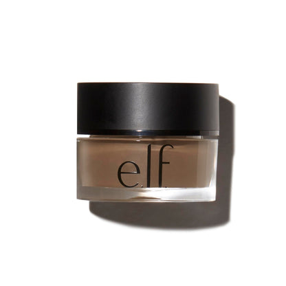 e.l.f. Lock On Liner and Brow Cream - Medium Brown - Long-Lasting Eyebrow Color
