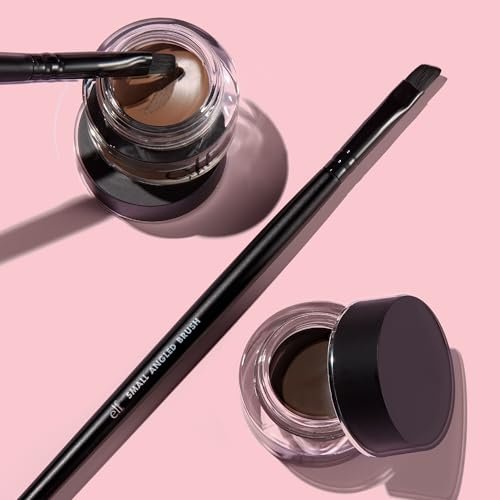 e.l.f. Lock On Liner and Brow Cream - Medium Brown - Long-Lasting Eyebrow Color - görsel 8
