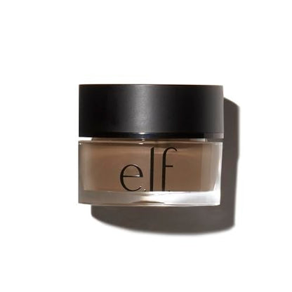 e.l.f. Lock On Liner and Brow Cream - Medium Brown - Long-Lasting Eyebrow Color
