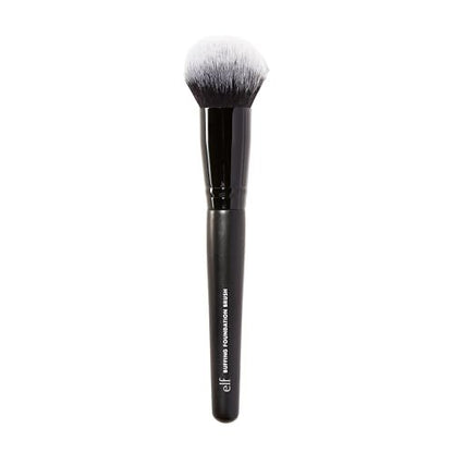 e.l.f. Buffing Foundation Brush - Tapered Synthetic Makeup Brush for Seamless, Even Coverage | Vegan & Cruelty-Free