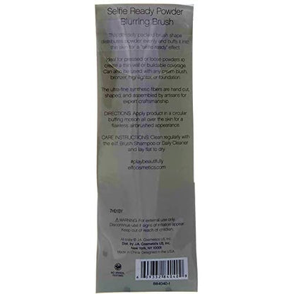 e.l.f. Powder Blurring Brush - Soft-Focus Finish Makeup Brush, Vegan & Cruelty-Free