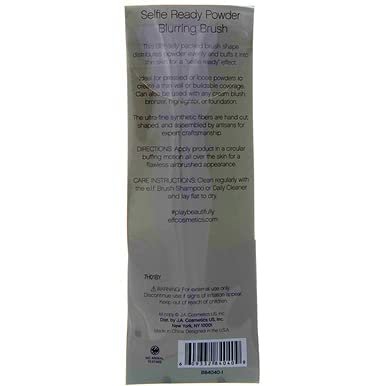 e.l.f. Powder Blurring Brush - Soft-Focus Finish Makeup Brush, Vegan & Cruelty-Free - görsel 13