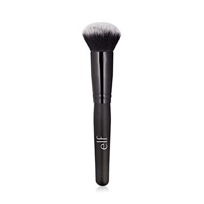 e.l.f. Powder Blurring Brush - Soft-Focus Finish Makeup Brush, Vegan & Cruelty-Free