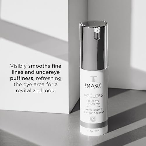 IMAGE Skincare AGELESS Total Eye Lift Crème – Anti-Aging Eye Cream for Dark Circles, Bags & Wrinkles, 0.5 fl oz Avelisse