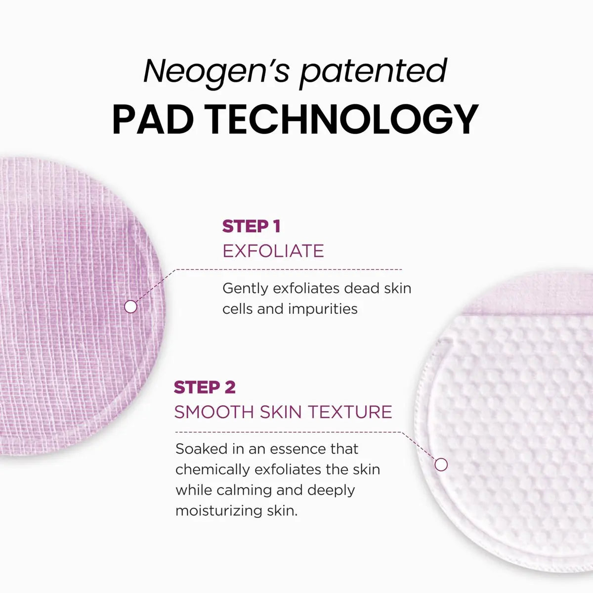 DERMALOGY by NEOGENLAB Bio-Peel Gauze Peeling Pads (Wine, 30 pads) - Exfoliating & Firming Peeling Pad with PHA & Red Wine & Resveratrol & Hyaluronic Acid - Korean Skin Care Avelisse