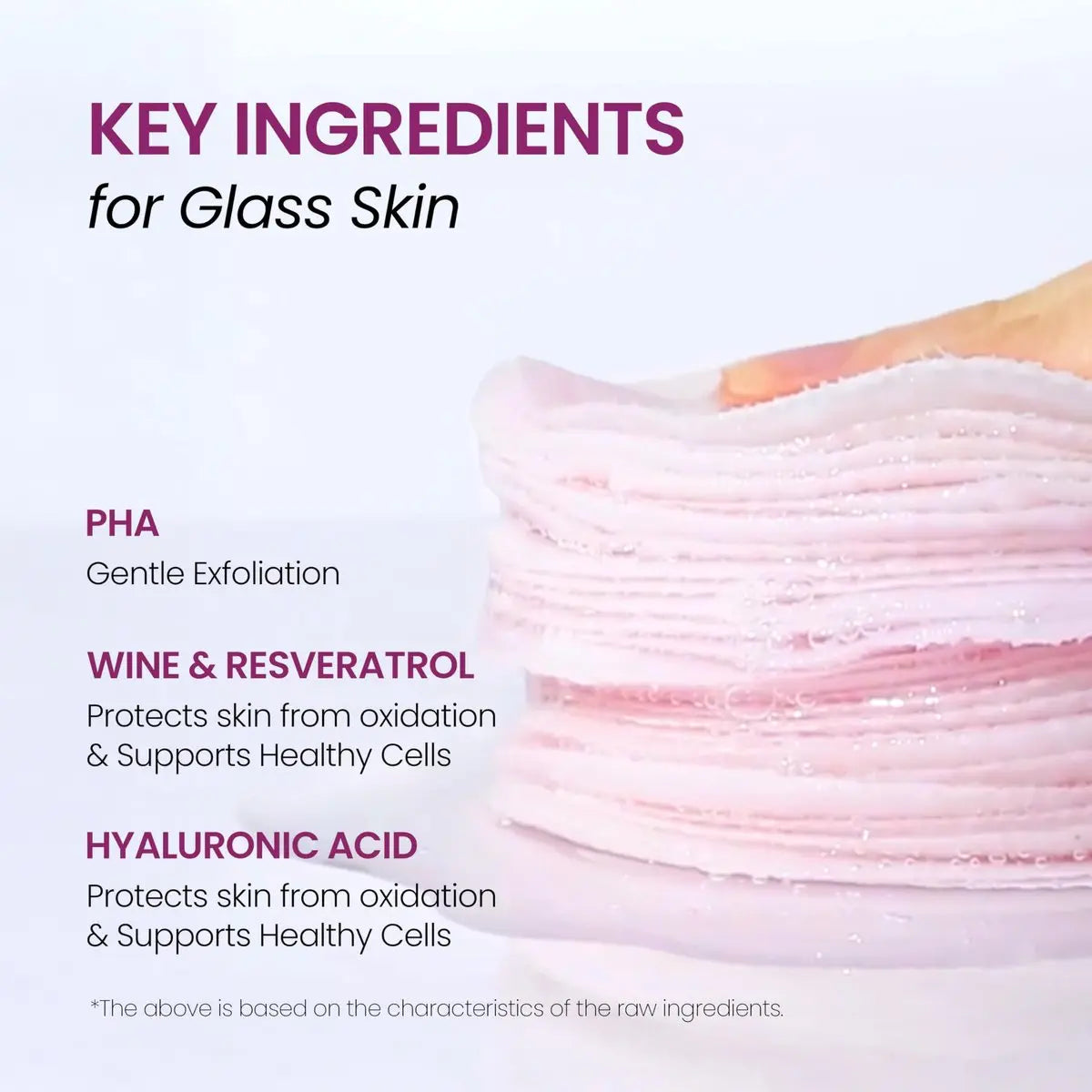 DERMALOGY by NEOGENLAB Bio-Peel Gauze Peeling Pads (Wine, 30 pads) - Exfoliating & Firming Peeling Pad with PHA & Red Wine & Resveratrol & Hyaluronic Acid - Korean Skin Care Avelisse
