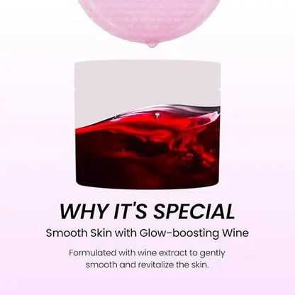 DERMALOGY by NEOGENLAB Bio-Peel Gauze Peeling Pads (Wine, 30 pads) - Exfoliating & Firming Peeling Pad with PHA & Red Wine & Resveratrol & Hyaluronic Acid - Korean Skin Care Avelisse