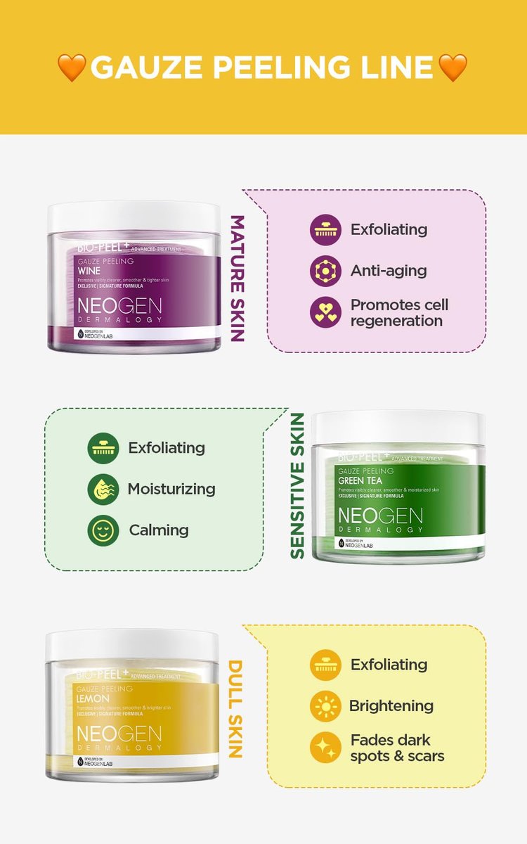 DERMALOGY by NEOGENLAB Bio-Peel Gauze Peeling Pads (Lemon, 30 pads) - PHA Exfoliating & Brightening Peeling Pads for Glowing Skin - görsel 11