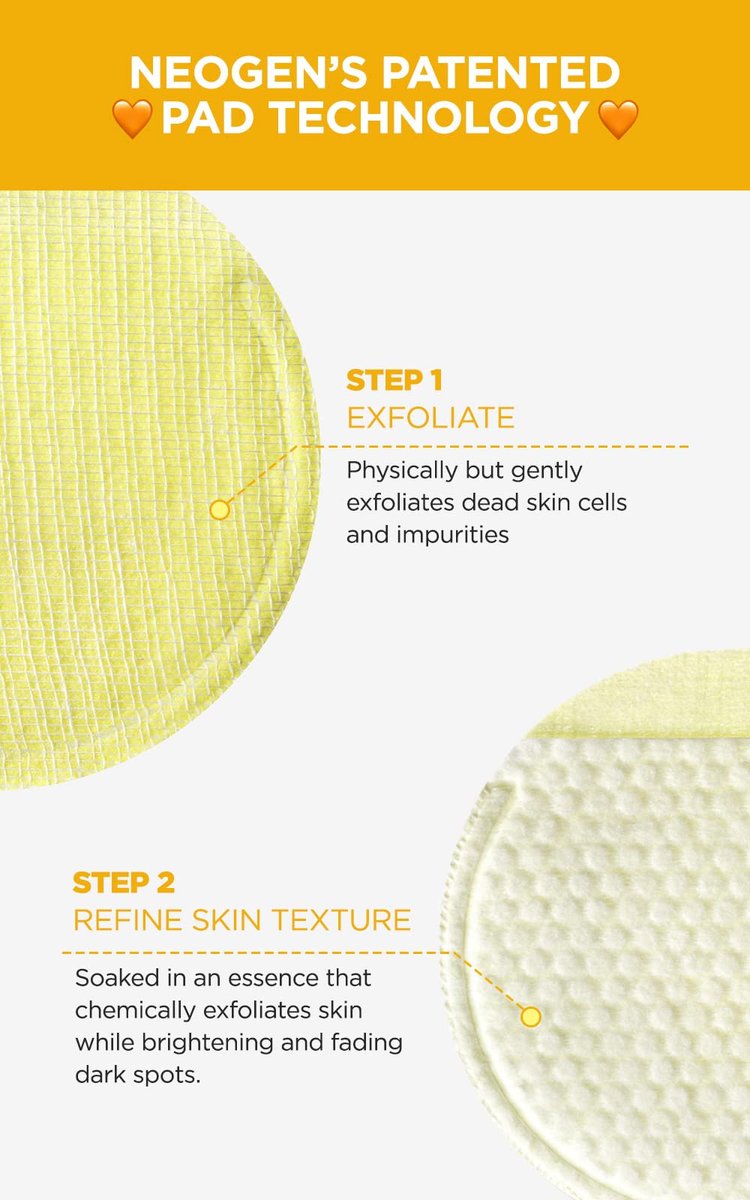DERMALOGY by NEOGENLAB Bio-Peel Gauze Peeling Pads (Lemon, 30 pads) - PHA Exfoliating & Brightening Peeling Pads for Glowing Skin - görsel 5