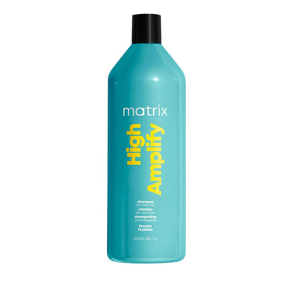 Matrix High Amplify Volumizing Shampoo - Instant Lifts and Cleanses Hair For Volume & Strength, Lightweight & Silicone-Free Formula, Boost Structure in Fine, Thin & Limp Hair With Protein, 33.8 Fl Oz Avelisse
