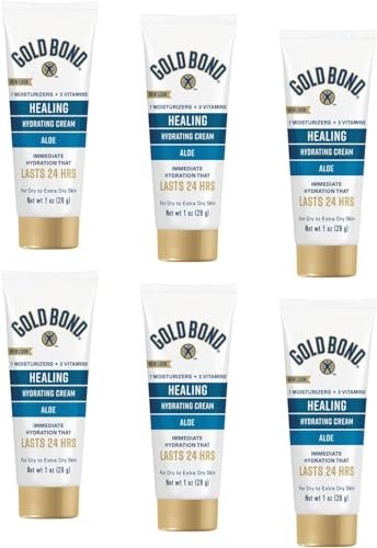 Gold Bond Ultimate Healing Skin Therapy Lotion Aloe Travel Size 1 Oz (Pack of 6) - görsel 1