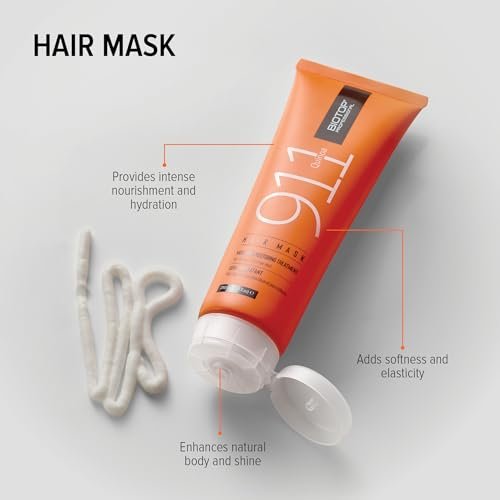 Biotop Professional 911 Quinoa Hair Mask – Repairing Hair Mask for Dry or Extremely Damaged Strands, Color Safe & Cruelty Free (18.6 oz) Avelisse