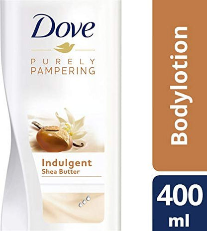 Dove Purely Pampering Indulgent Body Lotion – 13.6 oz | Nourishing Moisture for Dry Skin