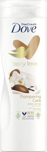 Dove Purely Pampering Indulgent Body Lotion – 13.6 oz | Nourishing Moisture for Dry Skin