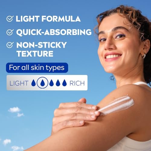 NIVEA Natural Glow Cell Repair Body Lotion with SPF 15 and 50X Vitamin C, 13.6 Fl Oz Avelisse