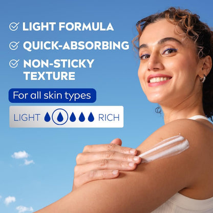 NIVEA Natural Glow Cell Repair Body Lotion with SPF 15 and 50X Vitamin C, 13.6 Fl Oz Avelisse