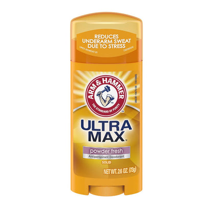Arm & Hammer Ultra Powder Fresh Solid Deodorant 2.6 oz (Pack of 3) Avelisse
