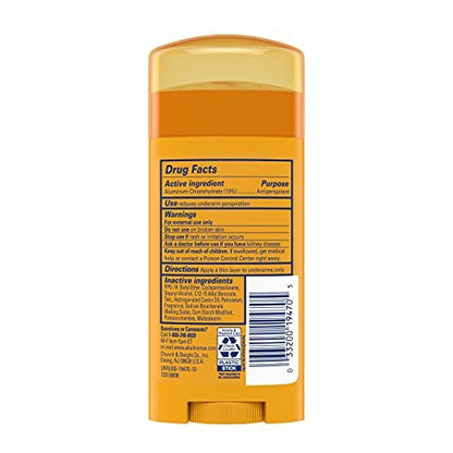 ARM & HAMMER ULTRAMAX Anti-Perspirant Deodorant Solid Powder Fresh, 2.6 oz (Pack of 12) Avelisse