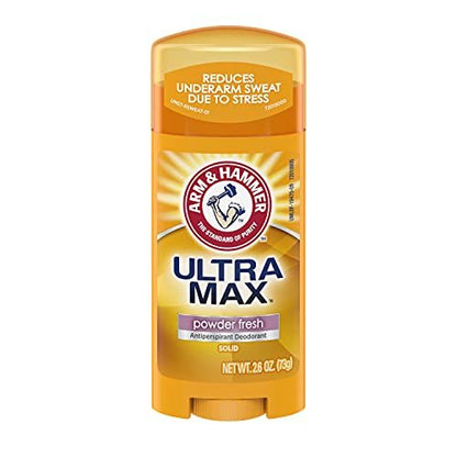 Arm & Hammer Ultra Powder Fresh Solid Deodorant 2.6 oz (Pack of 3) Avelisse