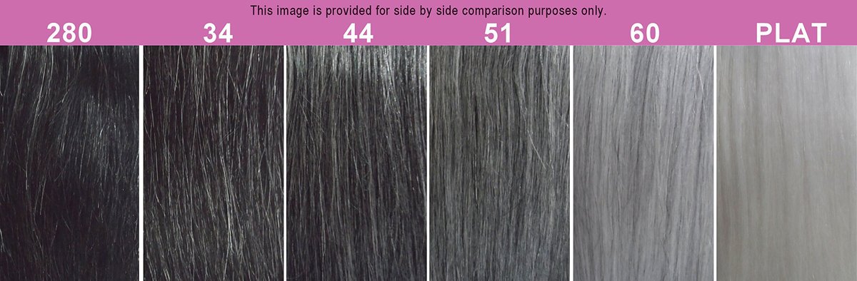 Foxy Silver Yaki Straight 100% Human Hair Weave 14 inch - Color 51 - görsel 4