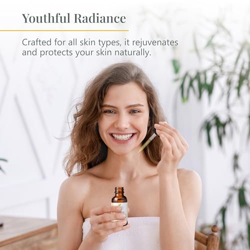 Health Priority Naturals Organic Vitamin E Oil for Skin - Jojoba, Avocado Oil - Unscented, Handcrafted for Face/Hair, Non-GMO, No Gluten, 15000 IU, 0.5 Fl Oz - görsel 8