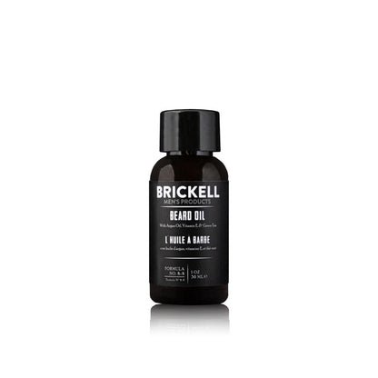 Brickell Men's Beard Oil - Natural & Organic Argan and Jojoba Oil for Stronger, Softer Beard (1 oz, Scented) Avelisse