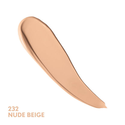 COVERGIRL & Olay Simply Ageless 3-in-1 Liquid Foundation - 232 Nude Beige - Matte Finish with Hyaluronic Acid & Vitamin C