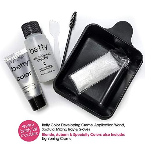 Black Betty - Color for the Hair Down There Kit, Black, 1.5 Fl Oz Avelisse