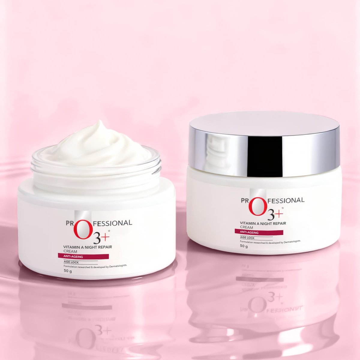 O3+ Dermal Zone Vitamin-A Night Repair Cream - 50g / 1.76 oz Intensive Night Moisturizer - görsel 13
