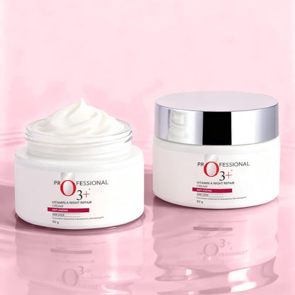 O3+ Dermal Zone Vitamin-A Night Repair Cream - 50g / 1.76 oz Intensive Night Moisturizer