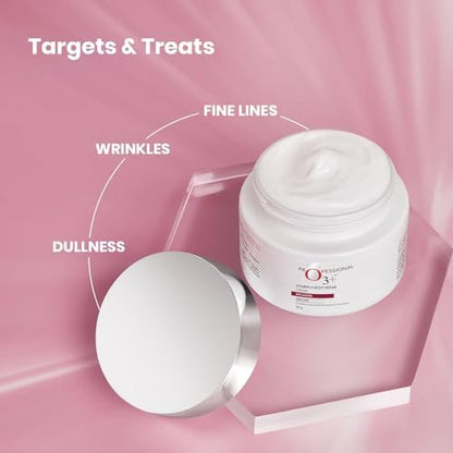 O3+ Dermal Zone Vitamin-A Night Repair Cream - 50g / 1.76 oz Intensive Night Moisturizer