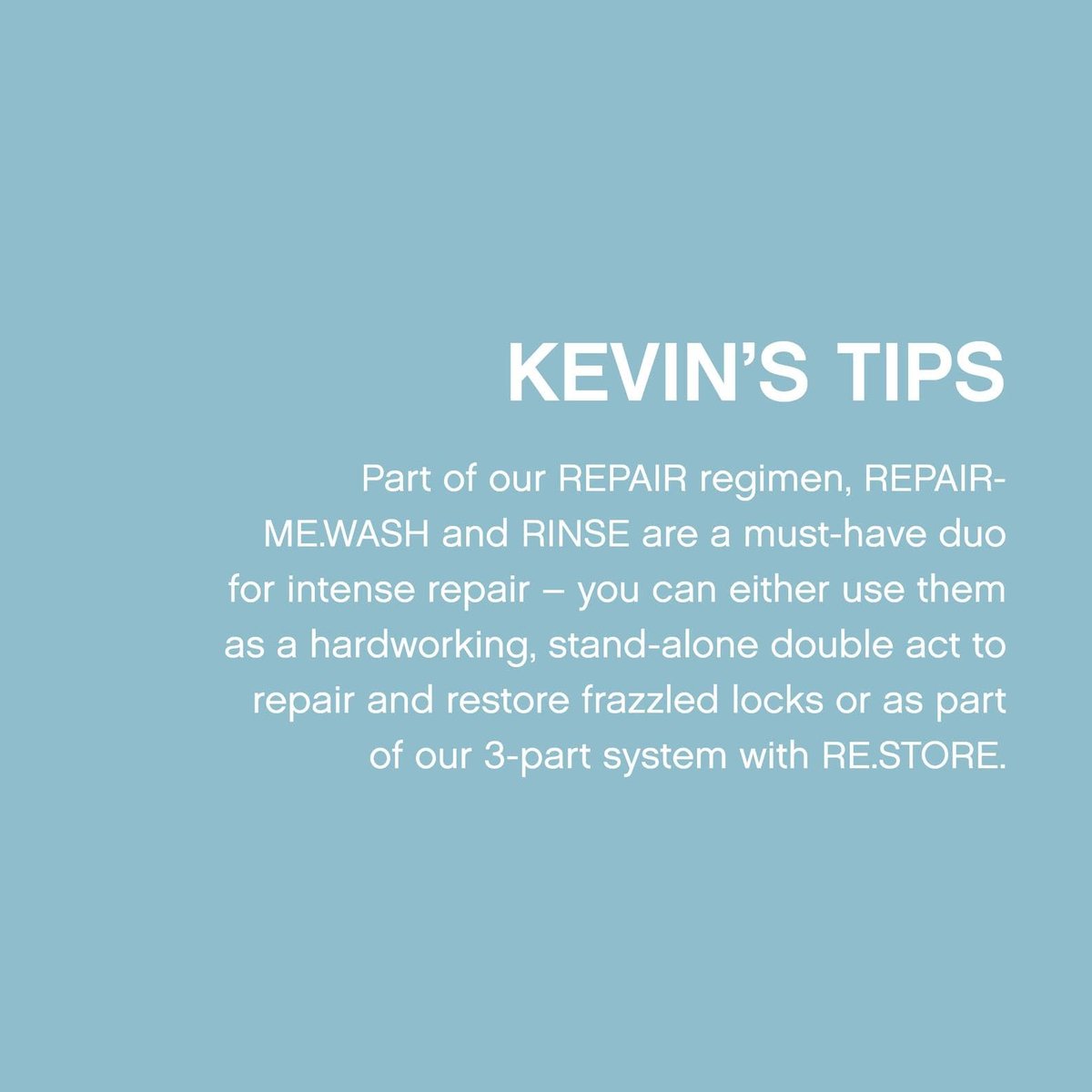 KEVIN.MURPHY REPAIR-ME.WASH - Moisturising Hair Repair Shampoo - Hydrating Frizz Control Shampoo - Sulphate & Paraben Free - 250 mL Avelisse