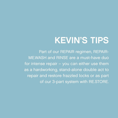 KEVIN.MURPHY REPAIR-ME.WASH - Moisturising Hair Repair Shampoo - Hydrating Frizz Control Shampoo - Sulphate & Paraben Free - 250 mL Avelisse