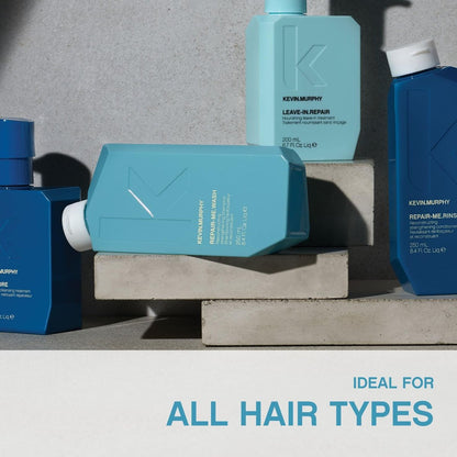KEVIN.MURPHY REPAIR-ME.WASH - Moisturising Hair Repair Shampoo - Hydrating Frizz Control Shampoo - Sulphate & Paraben Free - 250 mL Avelisse