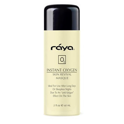 Raya Instant Oxygen Skin Revival Masque | Anti-Fatigue Facial Mask for Glowing Complexion | 2.03 oz Avelisse