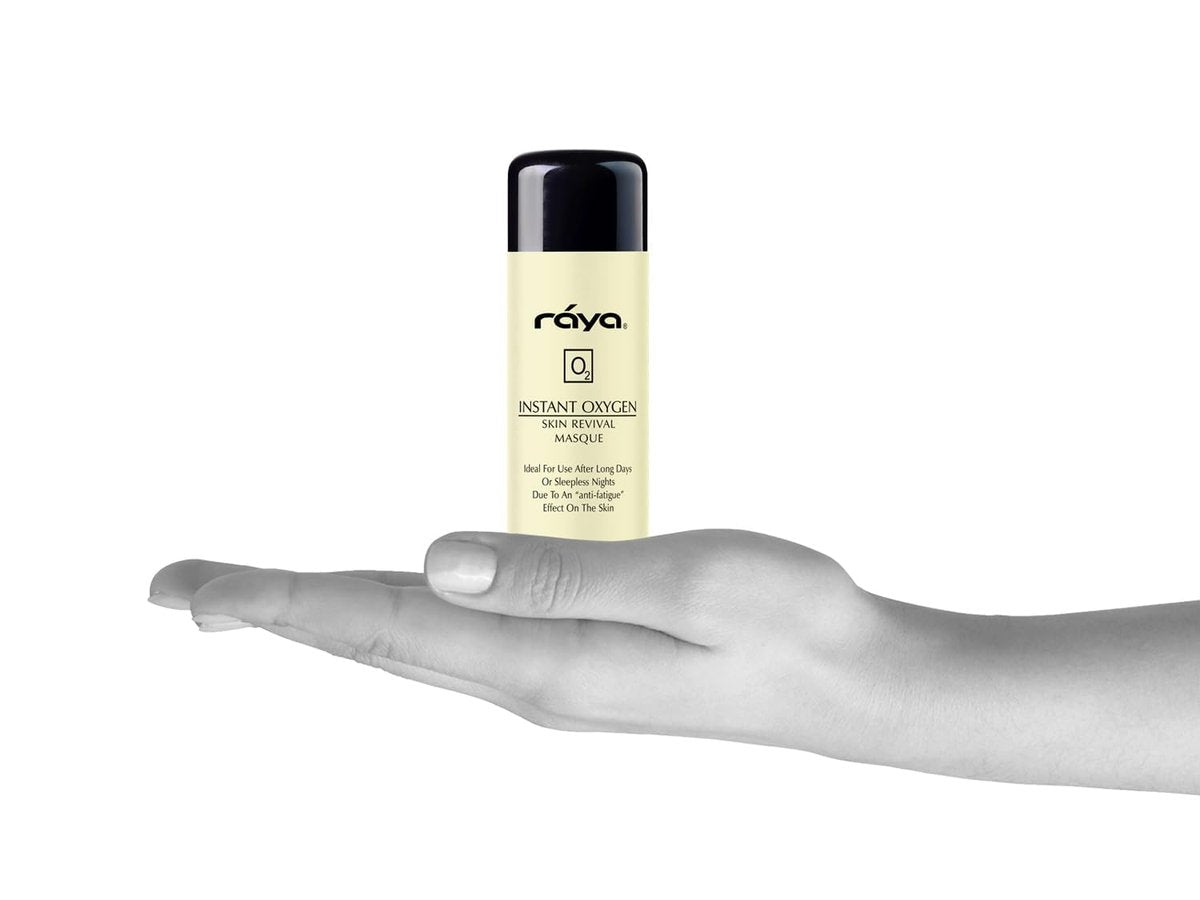 Raya Instant Oxygen Skin Revival Masque | Anti-Fatigue Facial Mask for Glowing Complexion | 2.03 oz Avelisse