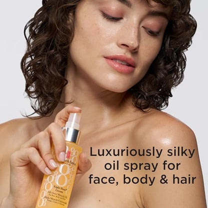 Elizabeth Arden Eight Hour All-Over Miracle Oil - Hydrating Spray Moisturizer for Face, Body & Hair with Vitamin E & Tsubaki Oil, Non-Comedogenic, Lightweight, 3.4 oz Avelisse