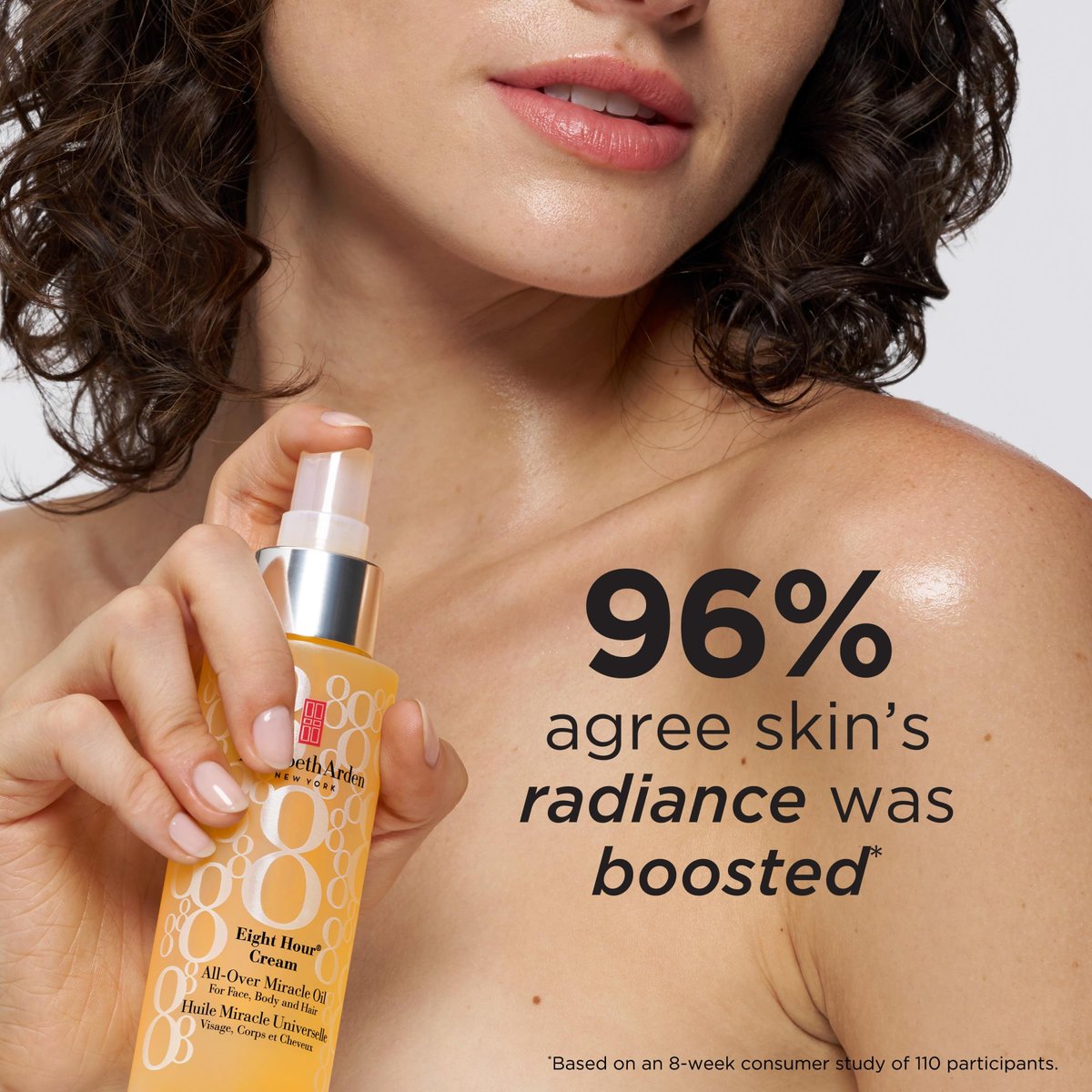 Elizabeth Arden Eight Hour All-Over Miracle Oil - Hydrating Spray Moisturizer for Face, Body & Hair with Vitamin E & Tsubaki Oil, Non-Comedogenic, Lightweight, 3.4 oz Avelisse